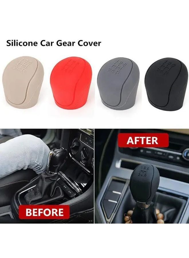 Black Anti Skid Wear Resistant Silicone Shift Cover For Great Wall Haval Gear Bar - Image 4